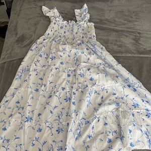 Hill House Home Blue Botanical Nap Dress OG
